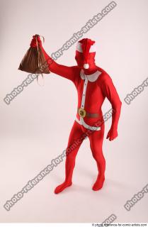 10 2018 01 JOEL ADAMSON WITH  CHRISTMAS BAG